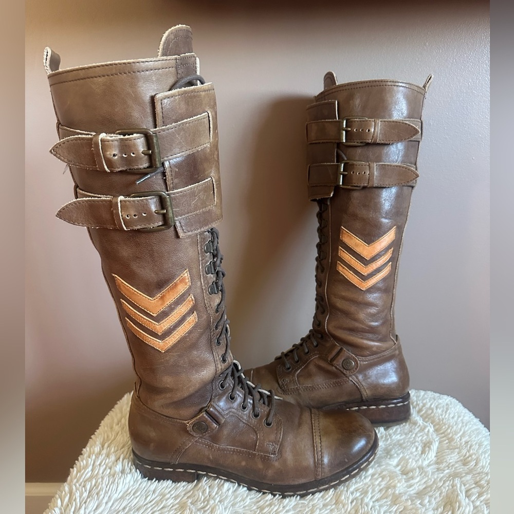 Area Forte Anthropologie Military Combat Inspired boot 9/39